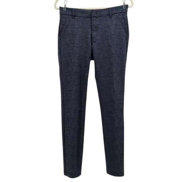 Kut From The Kloth Skinny Abstract Plaid Gray Pants Womens 4 - Picture 1 of 7
